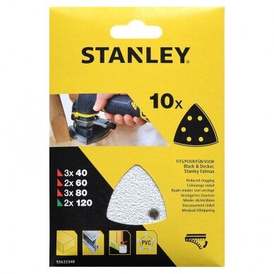 Šlifavimo pop. rinkinys 40-60-80, 10 vnt. Šlifavimo pop. rinkinys 40-60-80, 10 vnt.