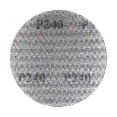 Šlifavimo tinklelis MAKITA 125mm A240, 10 vnt. 1 Šlifavimo tinklelis MAKITA 125mm A240, 10 vnt. 1