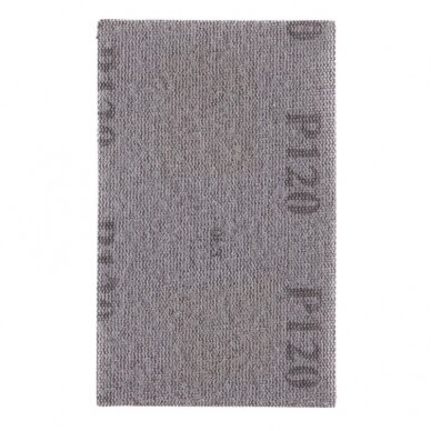 Šlifavimo tinklelis MAKITA 80x130mm A120, 10 vnt. 1 Šlifavimo tinklelis MAKITA 80x130mm A120, 10 vnt. 1