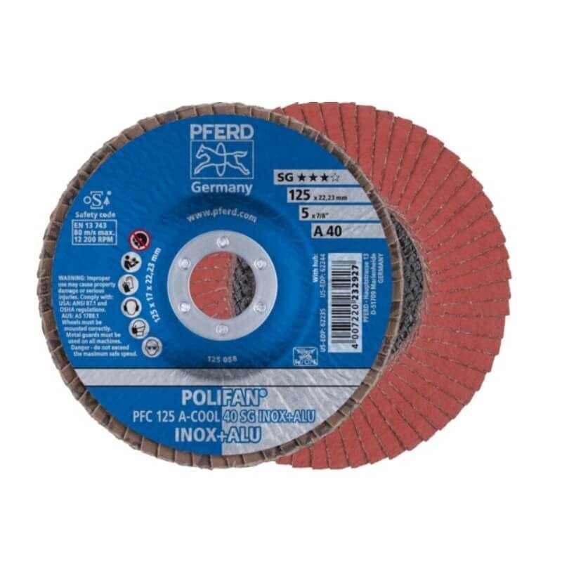 Šlifavimo diskas PFC125 A SG-COOL PFERD 80 1 Šlifavimo diskas PFC125 A SG-COOL PFERD 80 1