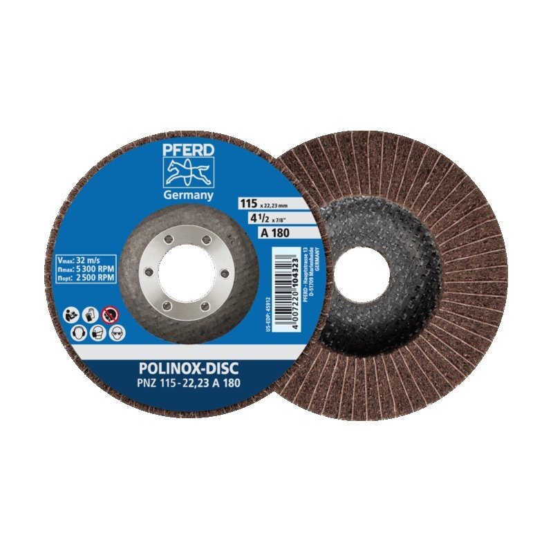 Šlifavimo diskas PFERD PNZ 125x22,23mm A100