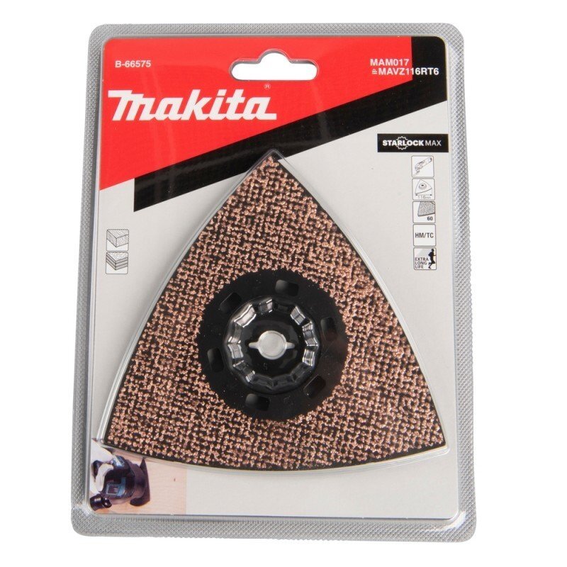Šlifavimo plokštelė MAKITA Multitool MAM017 60 1 Šlifavimo plokštelė MAKITA Multitool MAM017 60 1