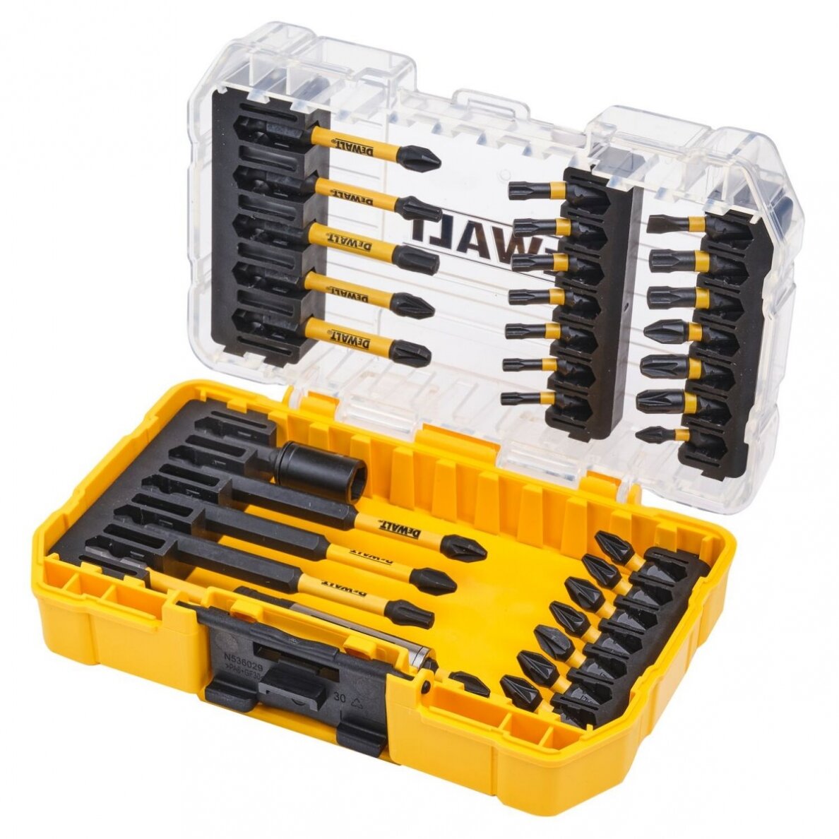 Smūginių antgalių rinkinys FLEXTORQ, DeWALT, 32 vnt. 1 Smūginių antgalių rinkinys FLEXTORQ, DeWALT, 32 vnt. 1