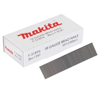 Smeigės MAKITA 1,2x30mm, 5000vnt.