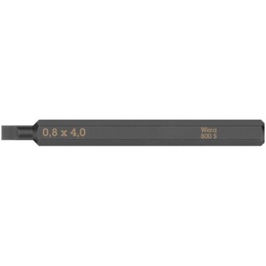 Smūginis atsuktuvo antgalis WERA 867 S 0,8x4,0x70mm