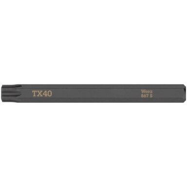 Smūginis atsuktuvo antgalis WERA 867 S Torx TX40 70mm