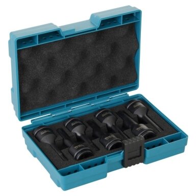 Smūginių sukimo antgalių rinkinys MAKITA Torx 1/2'', 7vnt.