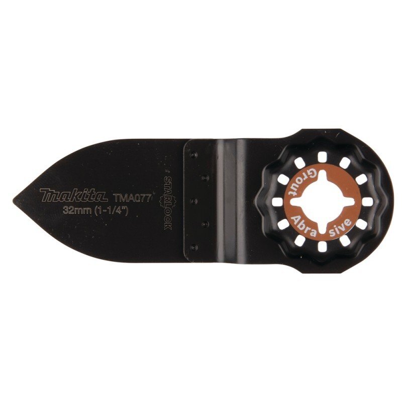 Smailėjantys ašmenys įgilinimui ir grandymui MAKITA Multitool TMA077 32mm 1 Smailėjantys ašmenys įgilinimui ir grandymui MAKITA Multitool TMA077 32mm 1