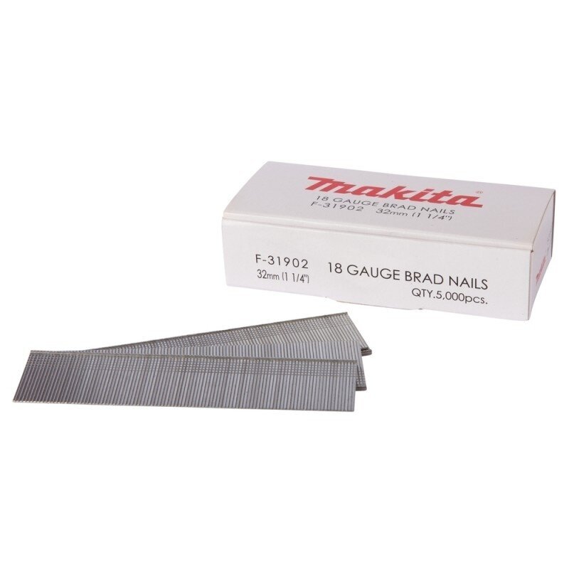 Smeigės MAKITA 1,2x32mm, 5000vnt. Smeigės MAKITA 1,2x32mm, 5000vnt.