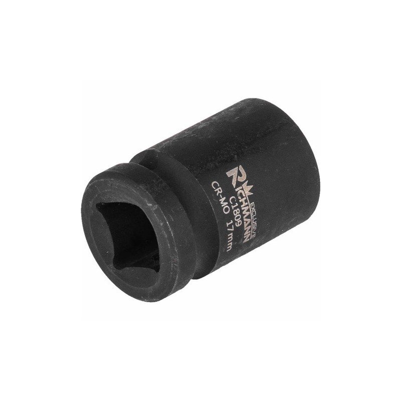 Smūginė galvutė 18 mm 1/2" trumpa 1 Smūginė galvutė 18 mm 1/2" trumpa 1