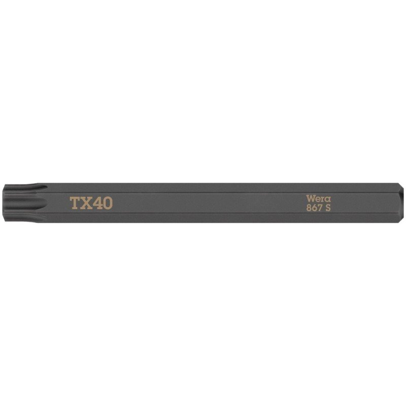Smūginis atsuktuvo antgalis WERA 867 S Torx TX40 70mm