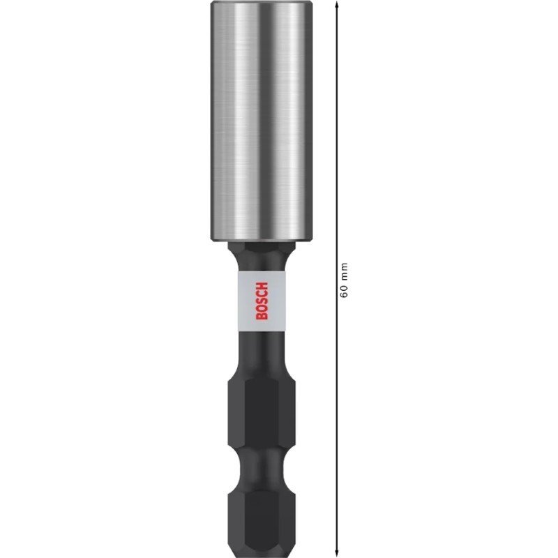 Smūginis magnetinis antgalių laikiklis BOSCH 1/4" 60mm 1 Smūginis magnetinis antgalių laikiklis BOSCH 1/4" 60mm 1