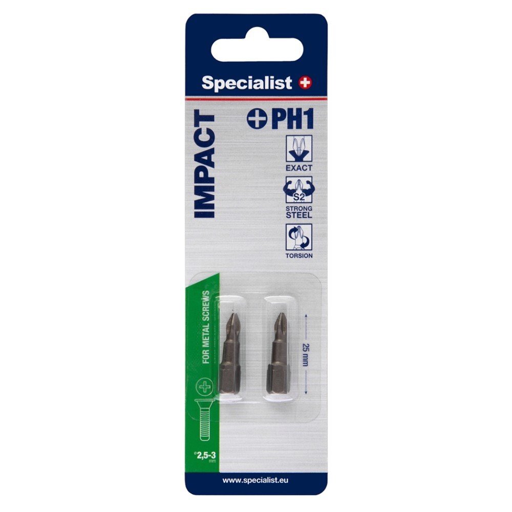 SPECIALIST+ antgalis PH1, 2 vnt. 2 SPECIALIST+ antgalis PH1, 2 vnt. 2