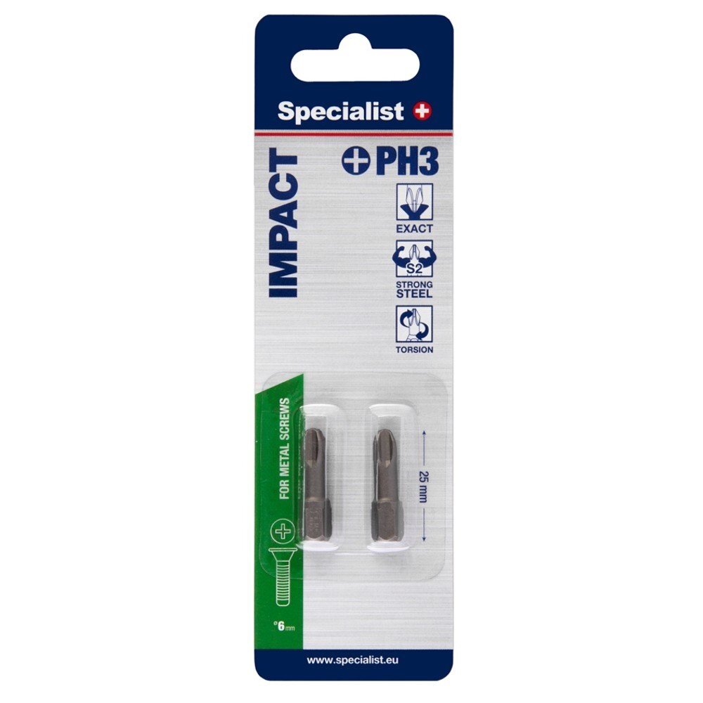 SPECIALIST+ antgalis PH3, 2 vnt. 2 SPECIALIST+ antgalis PH3, 2 vnt. 2
