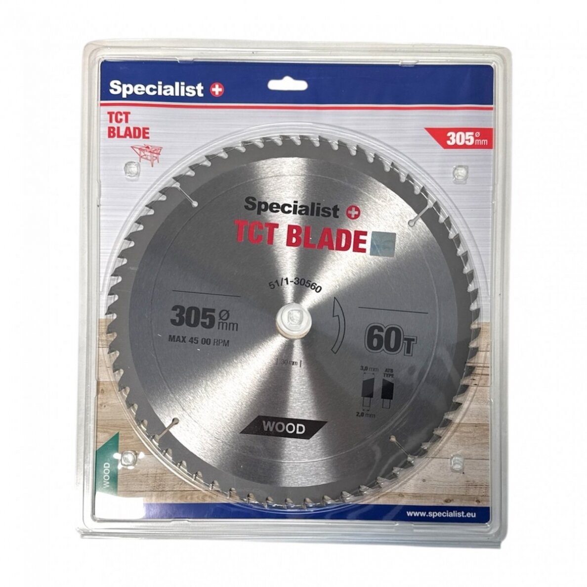 SPECIALIST+ pjovimo diskas, 305x60Tx30 mm SPECIALIST+ pjovimo diskas, 305x60Tx30 mm