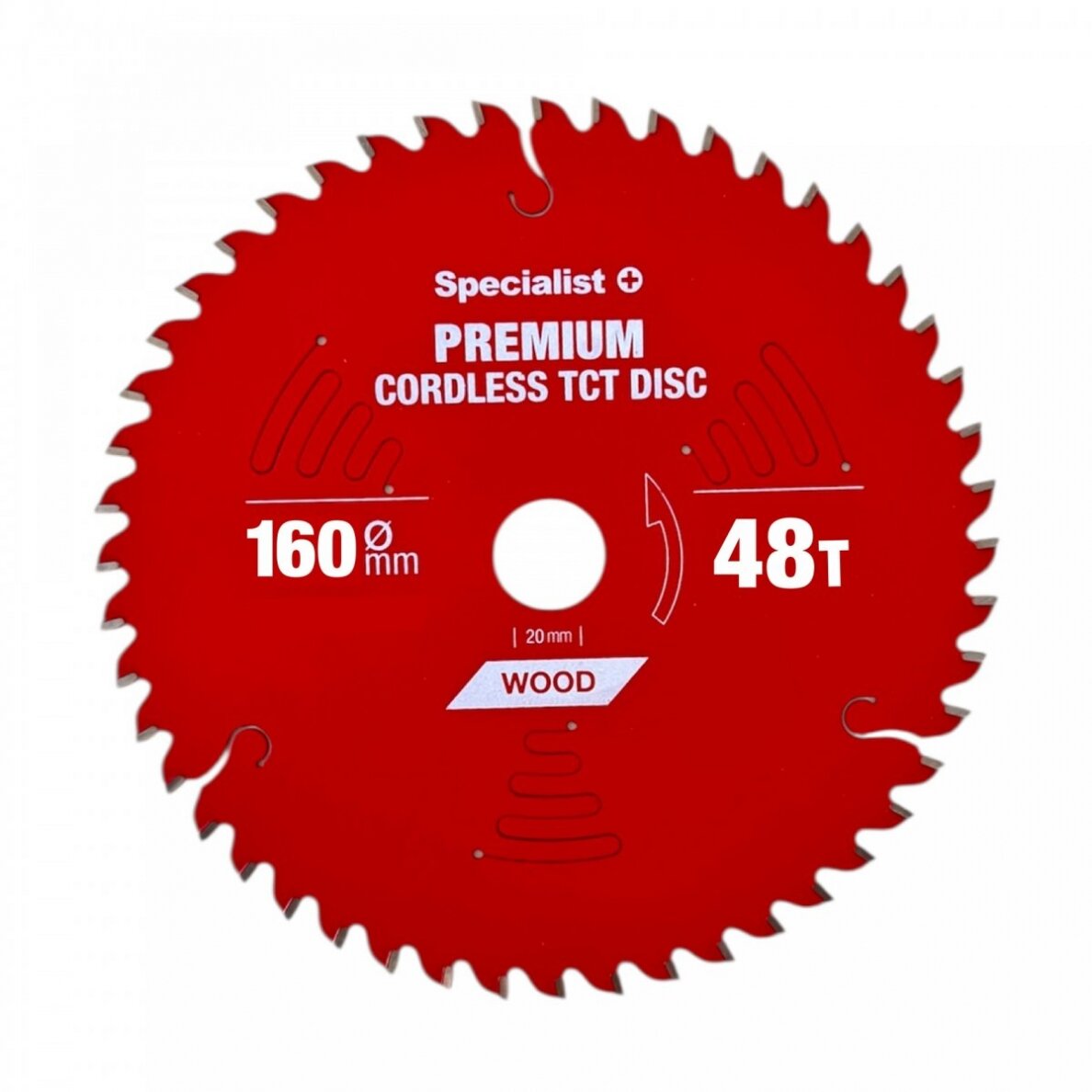 SPECIALIST+ pjovimo diskas Cordless 160x48Tx20mm
