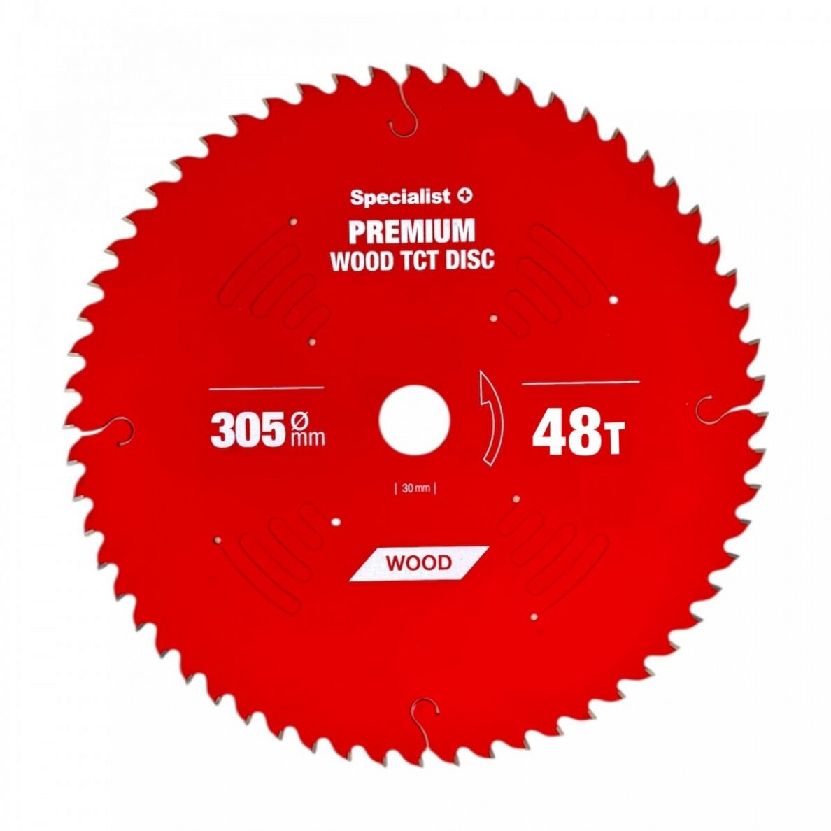Pjovimo diskas 305x48Tx30mm, Wood PREMIUM, SPECIALIST+