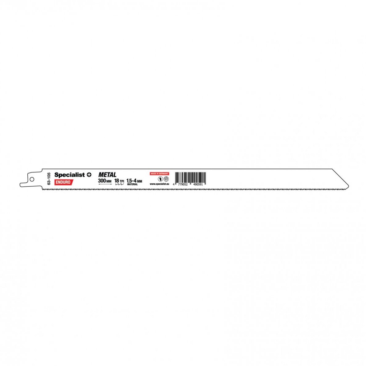 SPECIALIST+ pjūklas metalui, 300 mm, 18TPI 2 SPECIALIST+ pjūklas metalui, 300 mm, 18TPI 2