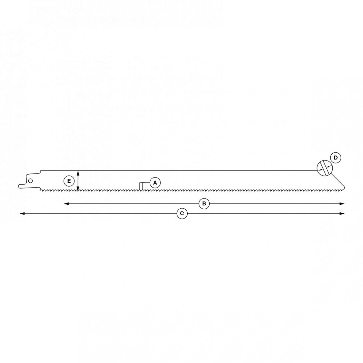 SPECIALIST+ pjūklelis paletėms, 300 mm, 10TPI 4