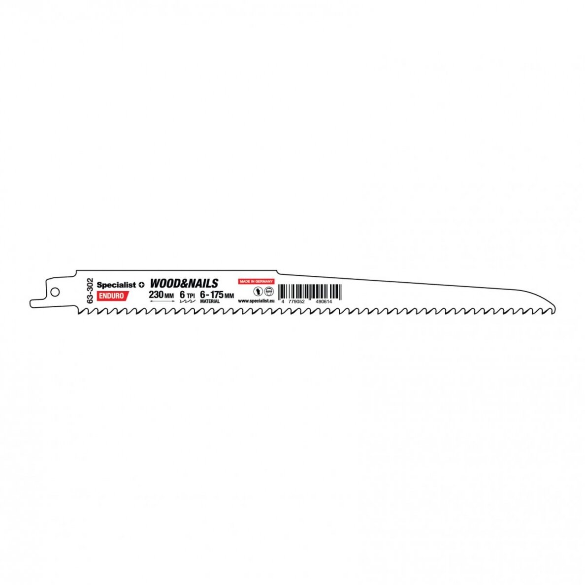 SPECIALIST+ ties. pjūklas medienai su vinimis, 230 mm, 6TPI 2 SPECIALIST+ ties. pjūklas medienai su vinimis, 230 mm, 6TPI 2