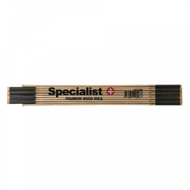 SPECIALIST+ sulankstomas medinis metras, 2 m