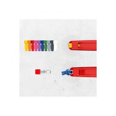 Spalvotų kaiščių rinkinys KNIPEX Mix2,10vnt. 1 Spalvotų kaiščių rinkinys KNIPEX Mix2,10vnt. 1
