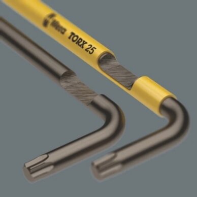 Spalvotų šešiakampių raktų rinkinys WERA 967/9 TORX XL HF 4 Spalvotų šešiakampių raktų rinkinys WERA 967/9 TORX XL HF 4
