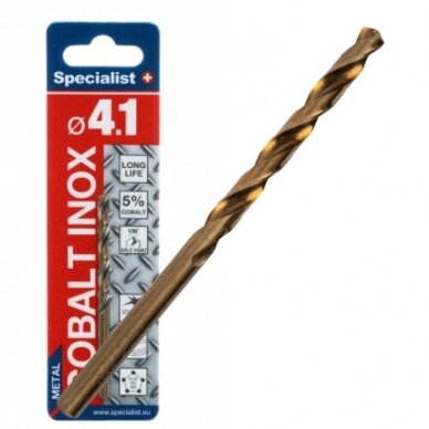 Specialist+ Cobalt met. gr. 4.1 mm Specialist+ Cobalt met. gr. 4.1 mm