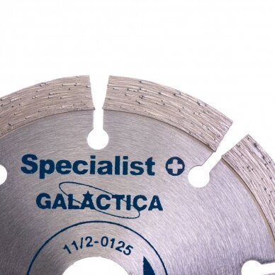 SPECIALIST+ deim. diskas GALACTICA, 125x10x22.2 mm 8