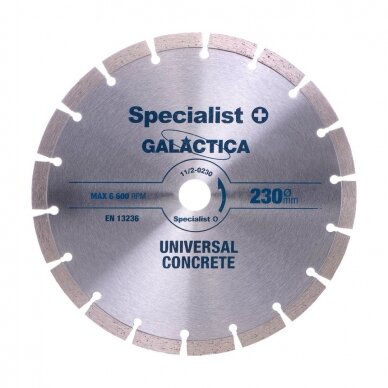 SPECIALIST+ deim. diskas GALACTICA, 230x10x22.2 mm 1