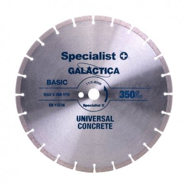 SPECIALIST+ deim. diskas GALACTICA, 350x10x25,4 mm 8