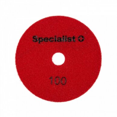 SPECIALIST+ deimant. šlifavimo lap., 125 mm, 100P 1