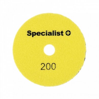 SPECIALIST+ deimant. šlifavimo lap., 125 mm, 200P 1 SPECIALIST+ deimant. šlifavimo lap., 125 mm, 200P 1