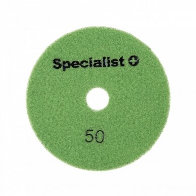SPECIALIST+ deimant. šlifavimo lap., 125 mm, 50P 1 SPECIALIST+ deimant. šlifavimo lap., 125 mm, 50P 1
