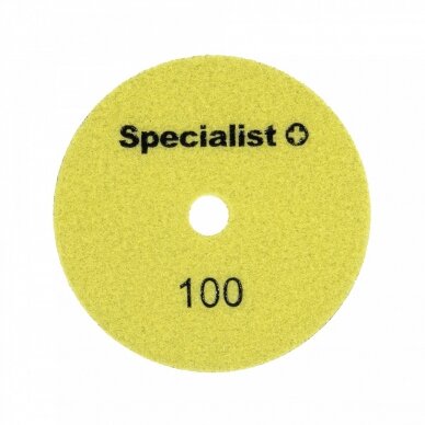 SPECIALIST+ deimant. šlifavimo lap., universalus, 125 mm, 100P 1 SPECIALIST+ deimant. šlifavimo lap., universalus, 125 mm, 100P 1