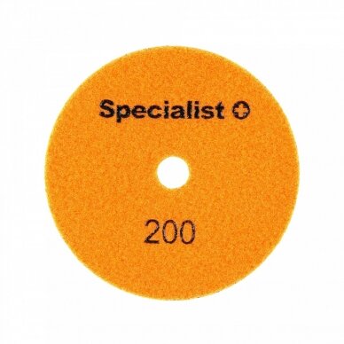 SPECIALIST+ deimant. šlifavimo lap., universalus, 125 mm, 200P 1