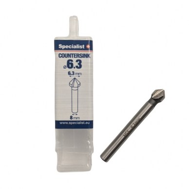 Specialist+ gilintuvas metalui HSS 6.3 mm Specialist+ gilintuvas metalui HSS 6.3 mm