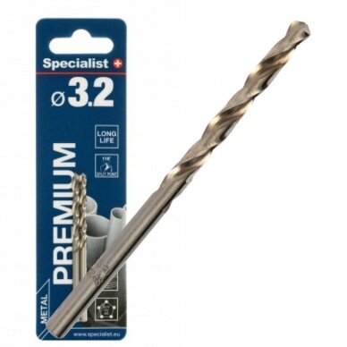 Specialist+ Premium met. gr. 3.2mm 2vnt Specialist+ Premium met. gr. 3.2mm 2vnt