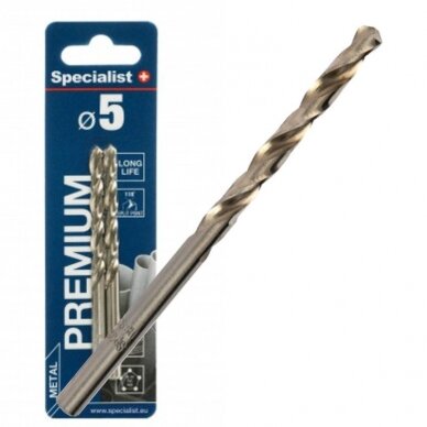 Specialist+ Premium met. gr. 5 mm 2 vnt Specialist+ Premium met. gr. 5 mm 2 vnt