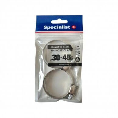 SPECIALIST+ sąvaržos W4, 30-45 mm, 2 vnt. SPECIALIST+ sąvaržos W4, 30-45 mm, 2 vnt.