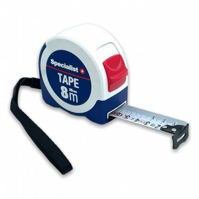 Specialist+ Tape ruletė 8 m x 25 mm Specialist+ Tape ruletė 8 m x 25 mm
