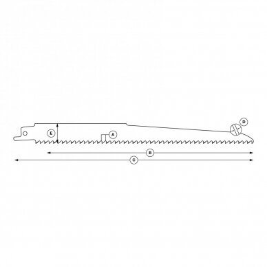 SPECIALIST+ ties. pjūklas medienai su vinimis, 230 mm, 6TPI 4 SPECIALIST+ ties. pjūklas medienai su vinimis, 230 mm, 6TPI 4