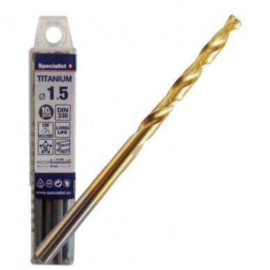 Specialist+ Titan met. gr. 1.5 mm 10vnt Specialist+ Titan met. gr. 1.5 mm 10vnt