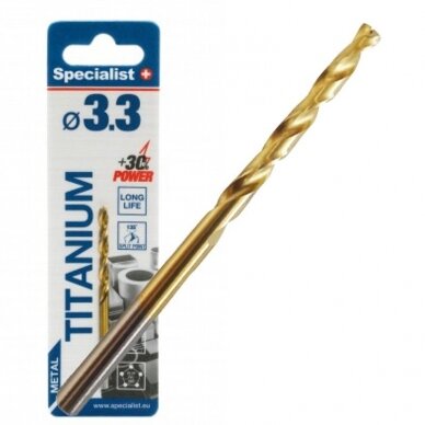 Specialist+ Titan met. gr. 3.3 mm Specialist+ Titan met. gr. 3.3 mm