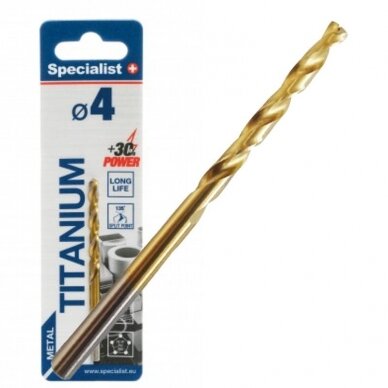 Specialist+ Titan met. gr. 4 mm Specialist+ Titan met. gr. 4 mm