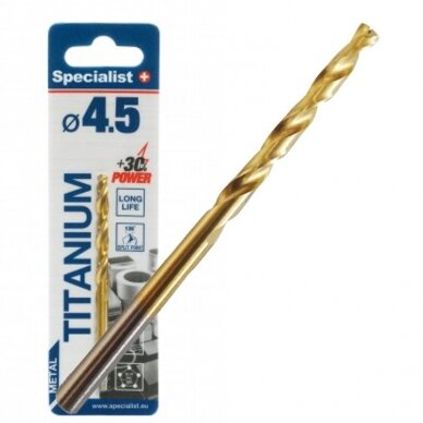 Specialist+ Titan met. gr. 4.5 mm Specialist+ Titan met. gr. 4.5 mm
