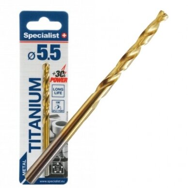 Specialist+ Titan met. gr. 5.5 mm Specialist+ Titan met. gr. 5.5 mm