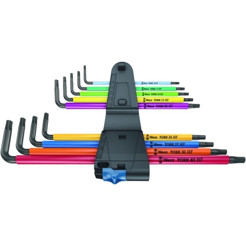 Spalvotų šešiakampių raktų rinkinys WERA 967/9 TORX XL HF 1 Spalvotų šešiakampių raktų rinkinys WERA 967/9 TORX XL HF 1