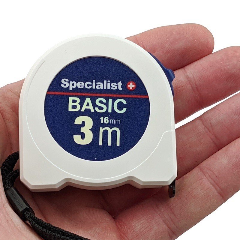 Specialist+ Basic ruletė 3 m x 16 mm 1 Specialist+ Basic ruletė 3 m x 16 mm 1