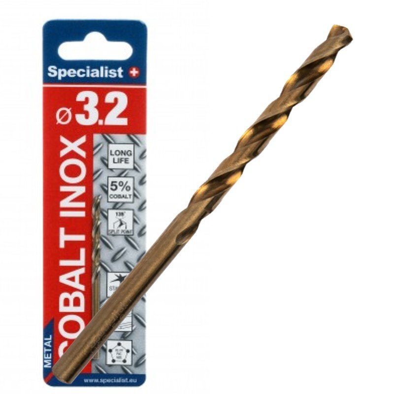 Specialist+ Cobalt met. gr. 3.2 mm Specialist+ Cobalt met. gr. 3.2 mm